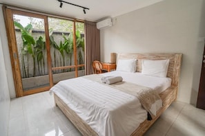 Habitación básica doble, vistas al jardín | Sistema de insonorización y wifi gratis
