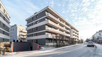 Fachada de la propiedad