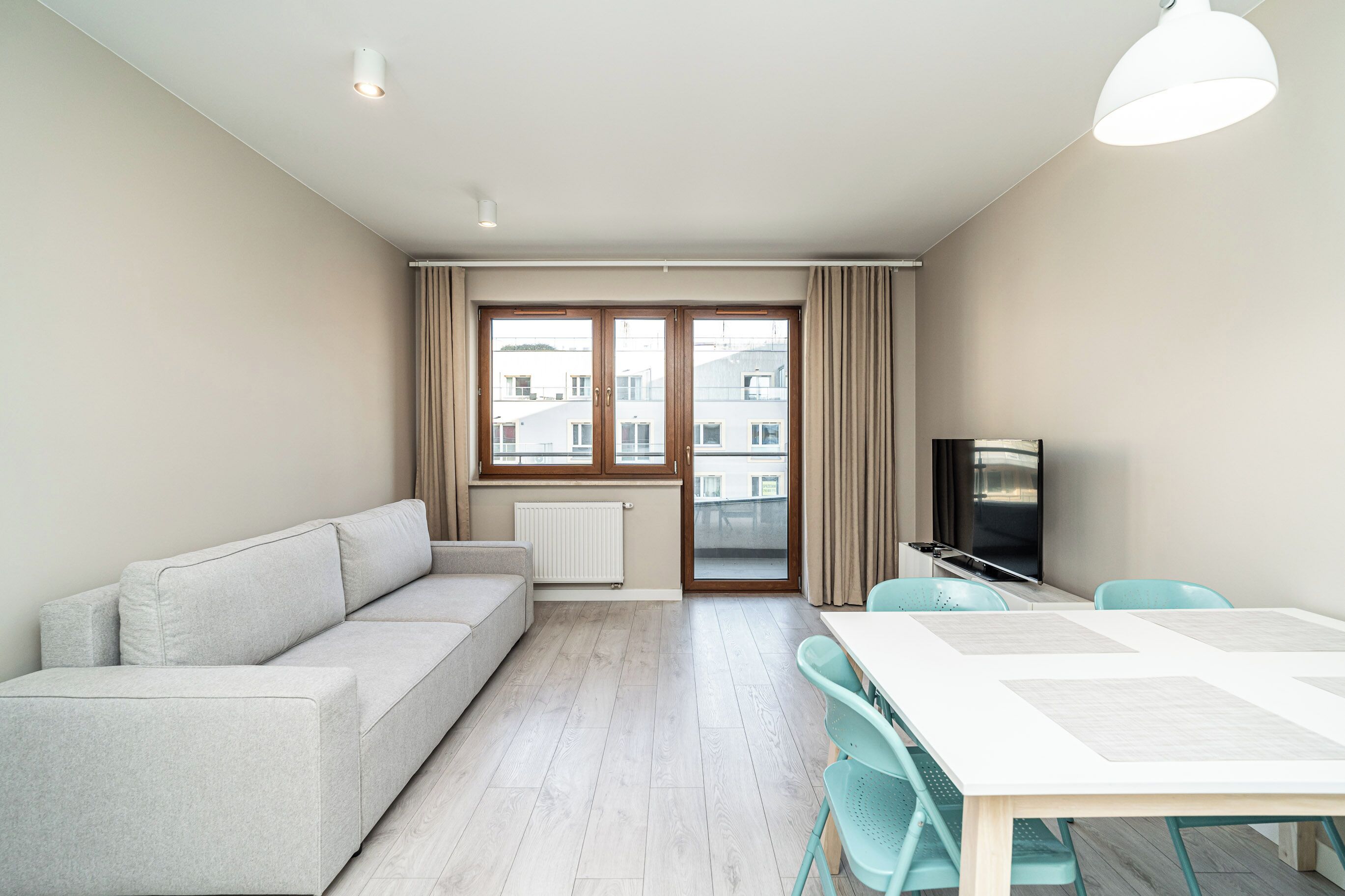 Apartment, Balcony | Living room