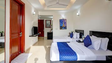 Tomannsrom, byutsikt | Utsikt fra rommet