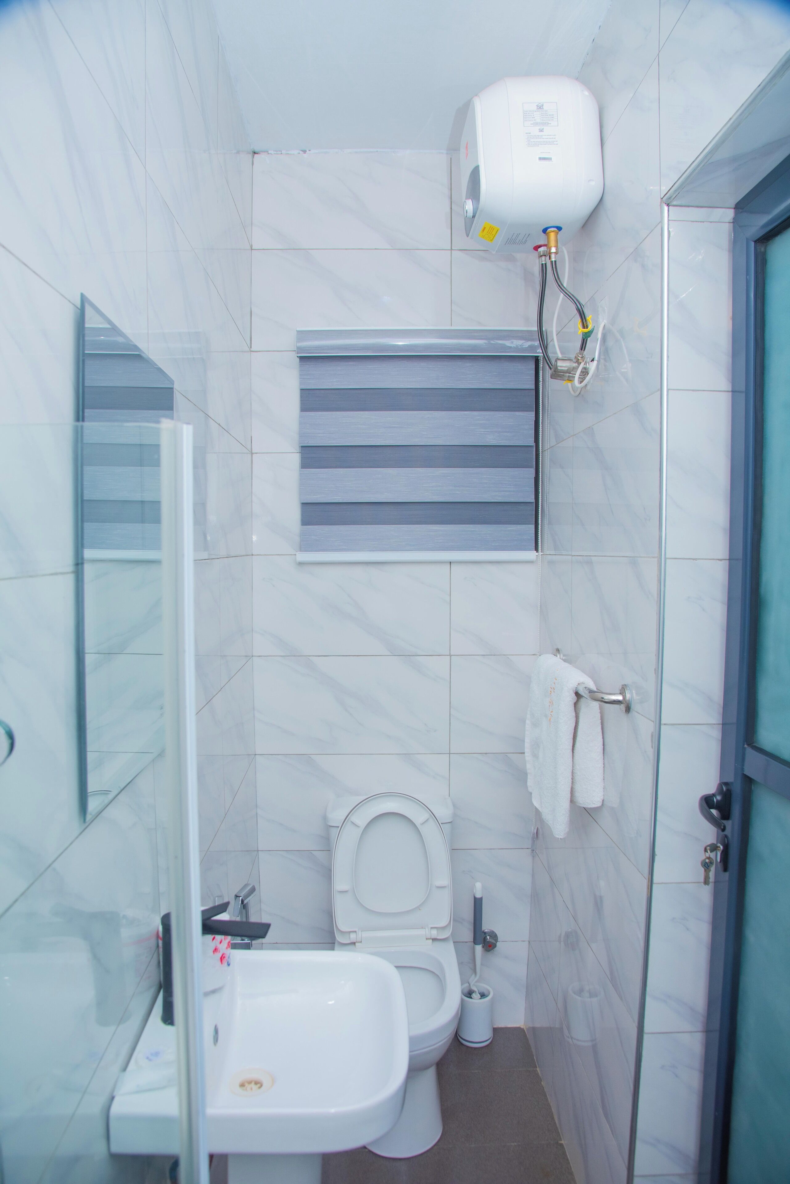 Chambre Simple Standard, vue ville | Salle de bain