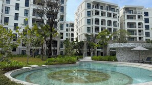 Pool - Elegant Holiday Living at 1 km to Bangtao Beach, 1BR near Bangtao Beach, Phuket (Tambon Choeng Thale)