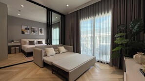 1 habitación, tabla de planchar con plancha, wifi y ropa de cama 