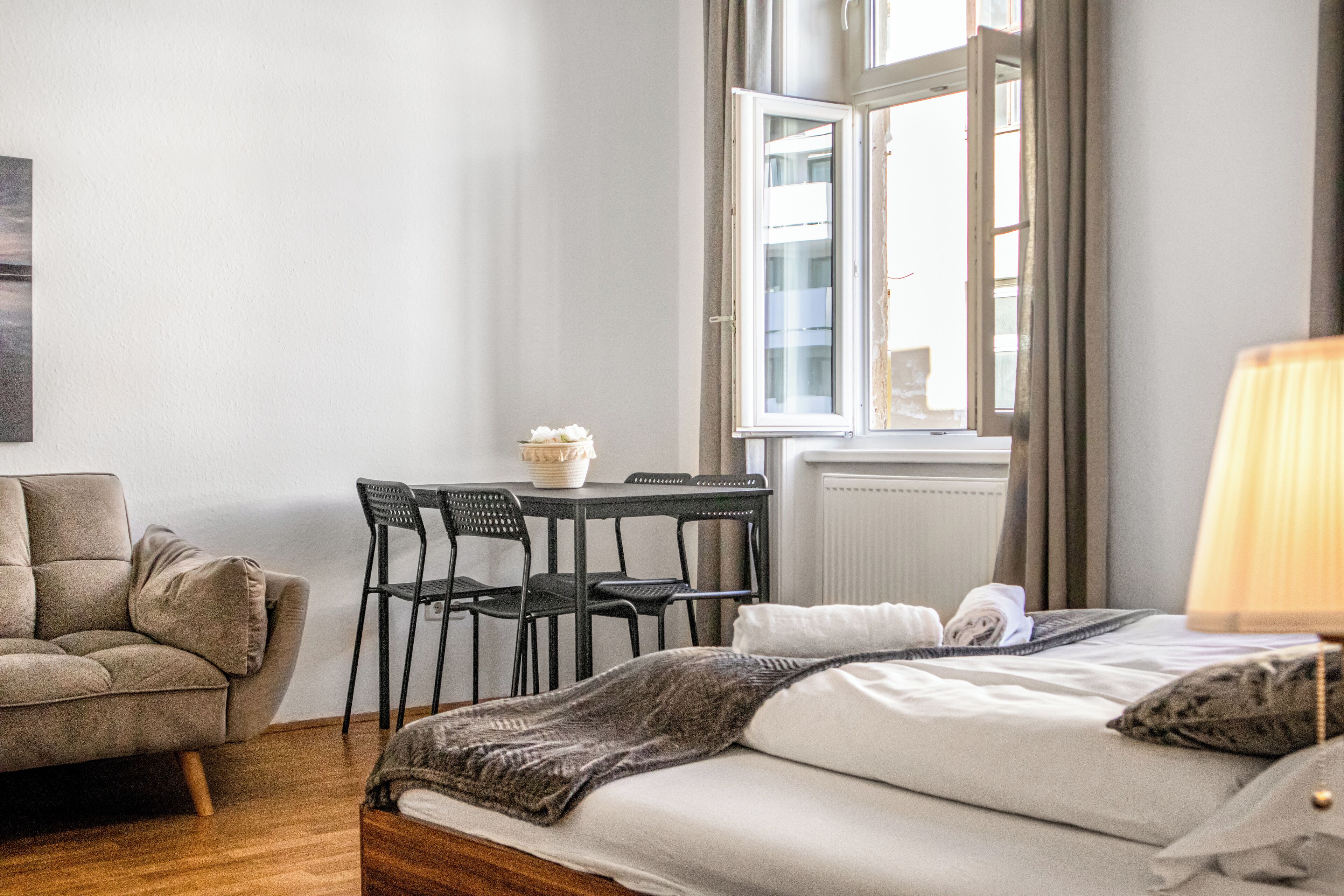 Basic Apartment | Iron/ironing board, free WiFi