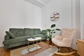 Fernseher, Kamin
