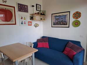 Villa, 2 Bedrooms, Patio, Garden View | Living room - Delightful Villa Near the Beach (San Michele al Tagliamento)