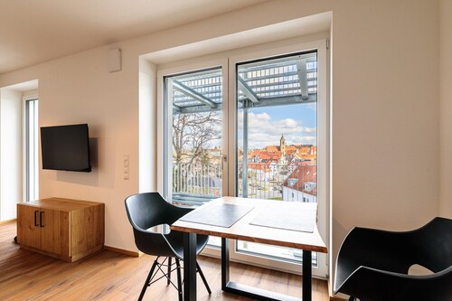 Appartement Premium Stadtblick 7 avec grand balcon XXL