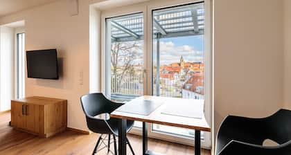 Appartement Premium Stadtblick 7 avec grand balcon XXL