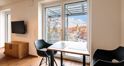 Premium Apartment Stadtblick 7 mit XXL-Balkon
