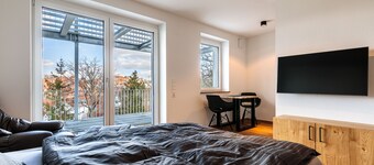 Premium Apartment City View 8 with XXL Balcony