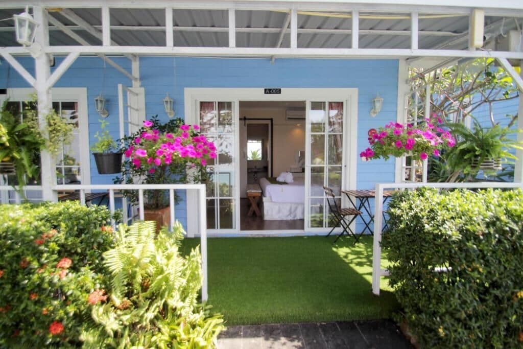 デラックス ダブルルーム シービュー | テラス / パティオ