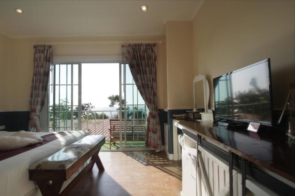 Standard Double Room, Balcony, Partial Sea View | Laptop workspace, free WiFi