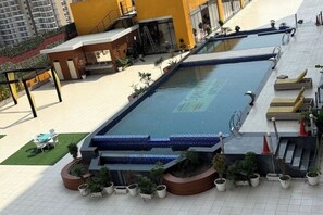 Pool - Cozy Yard | Modern Minimal Studio Near Spectrum Mall & Metro 🌿 (Noida)