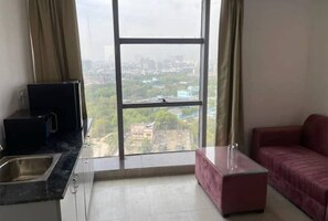 Interior - Cozy Yard | Modern Minimal Studio Near Spectrum Mall & Metro 🌿 (Noida)
