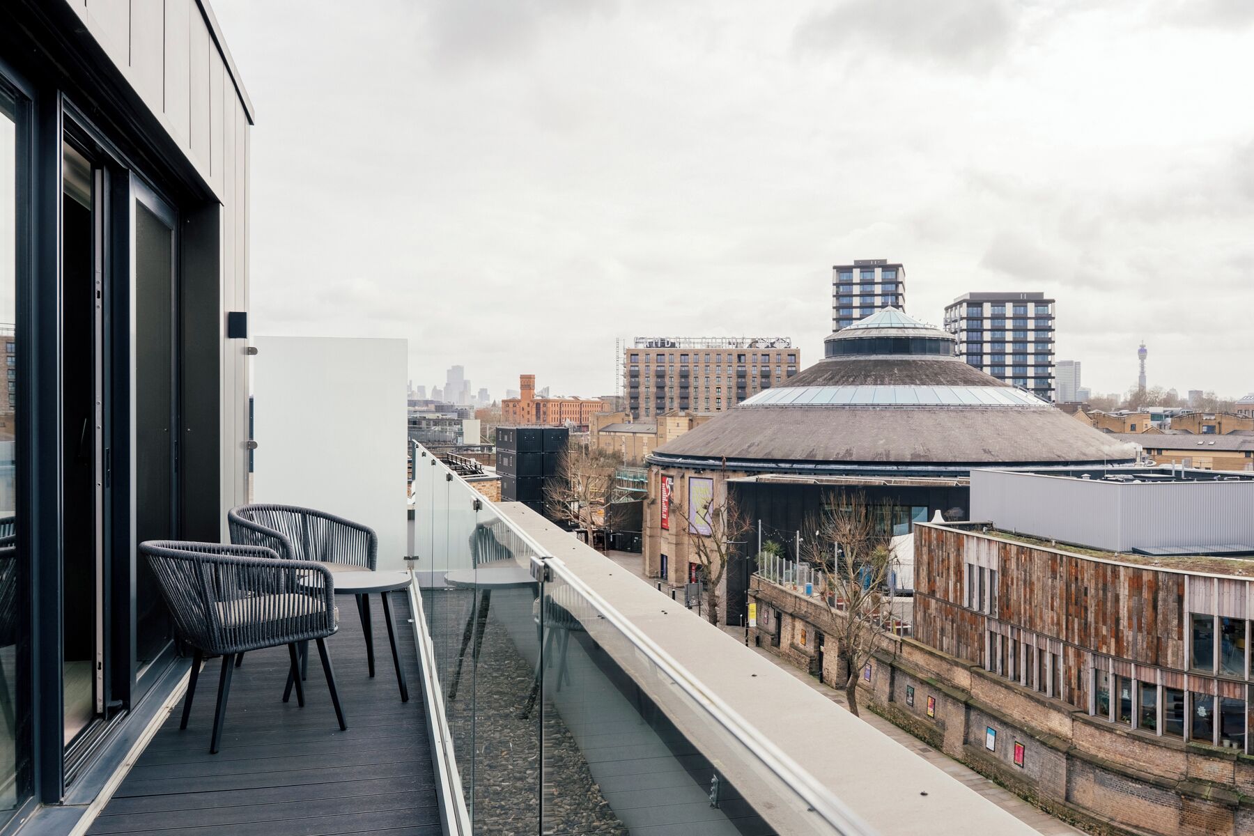 Penthouse, 2 Schlafzimmer, Balkon | Balkon
