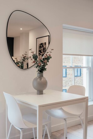 Apartamento, 1 quarto | Opções para refeição