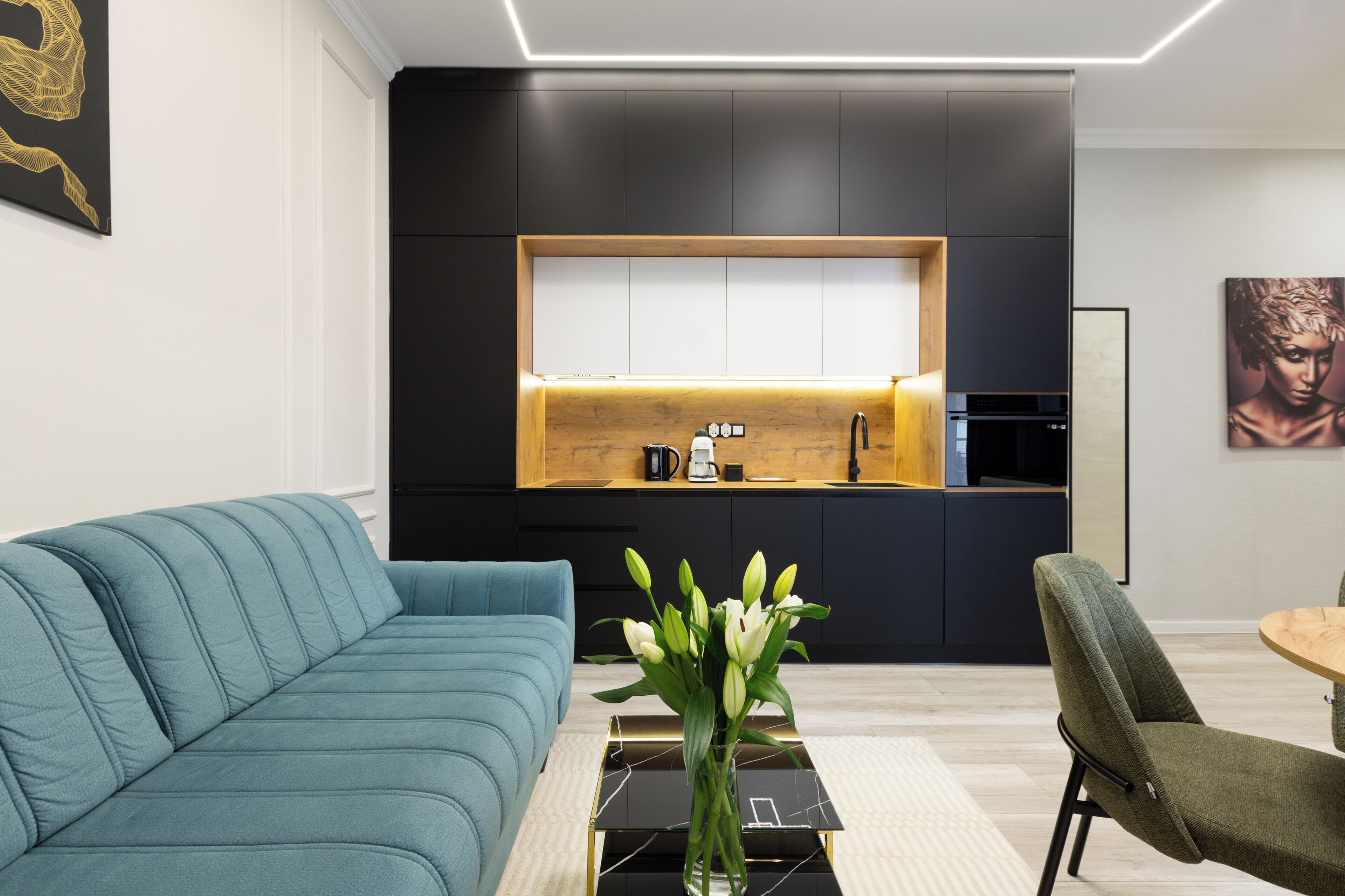 Departamento (12/8) | Área de sala de estar