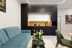 Apartment (12/8) | Living area - Native Apartments Kołłątaja 12 (Kraków)