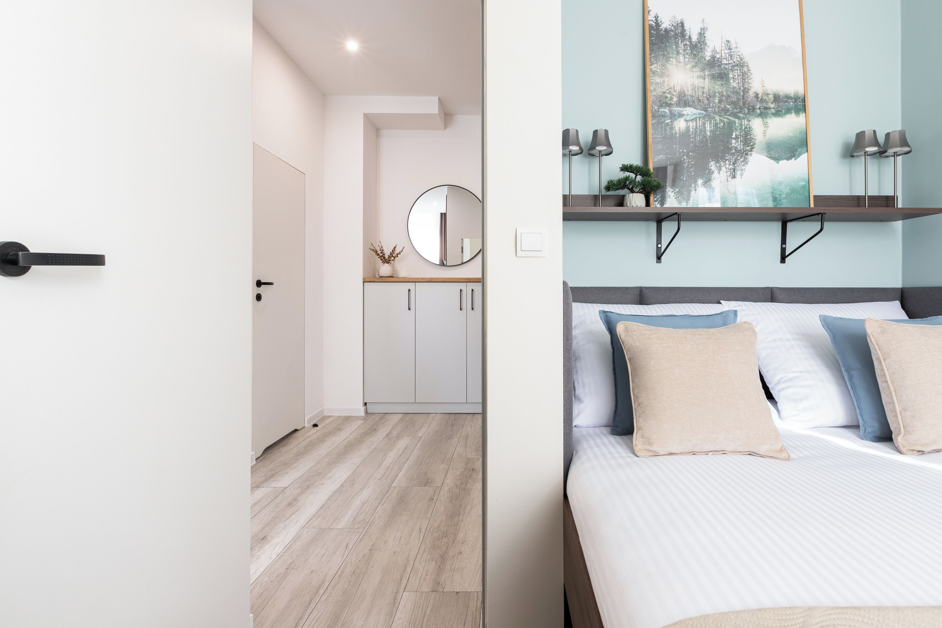 Leilighet (12/9) | Strykejern/-brett og wi-fi (inkludert)