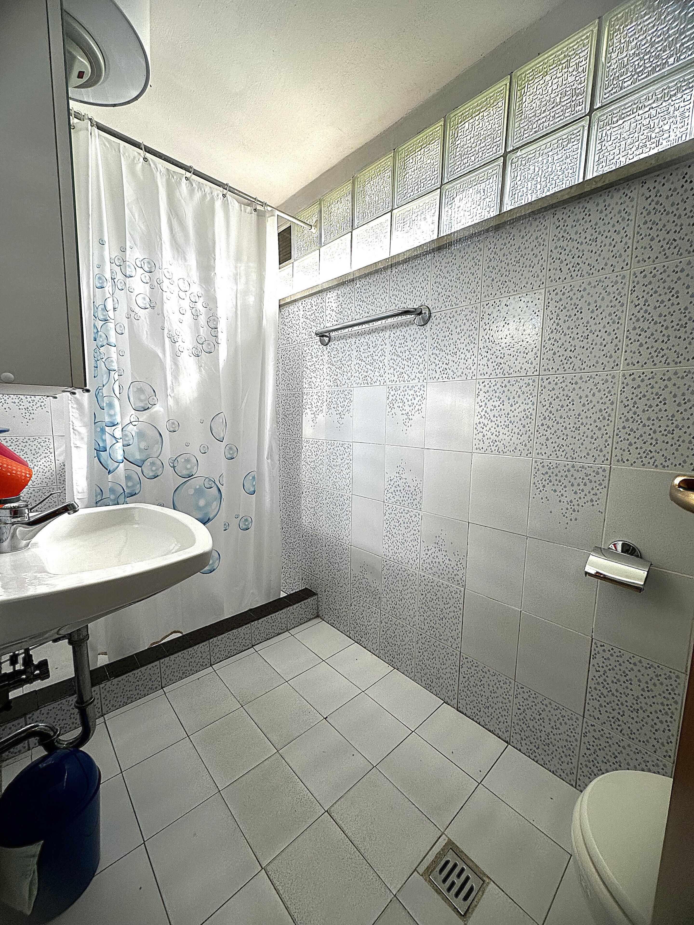 Villa, 2 slaapkamers, patio, uitzicht op tuin | Badkamer