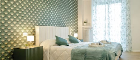 Apartment, City View | Desk, iron/ironing board, free WiFi