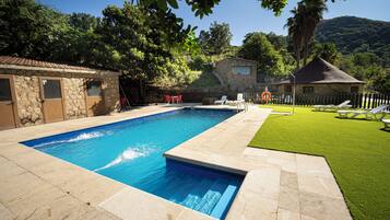 Seasonal outdoor pool