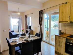 Interior - Relaxing Two-Bedroom Sea View Apartment in Kalami | Pool & Balcony (Corfu)