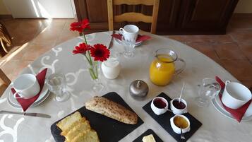 Opções para refeição