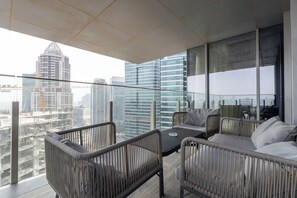 Deluxe Apartment, City View | Property grounds - 2 Bed TAJ Residences - JLT Metro (Dubai)