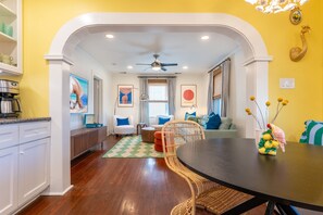 Interior - NEW Paix Bleu Dragonfly Cottage  Private Pool &Spa | Pets (Galveston)