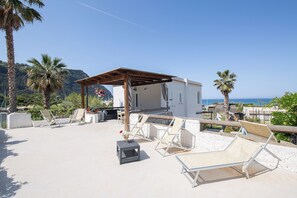 Superior Apartment, Sea View | Terrace/patio - villa al mare famiglia calise (Forio)