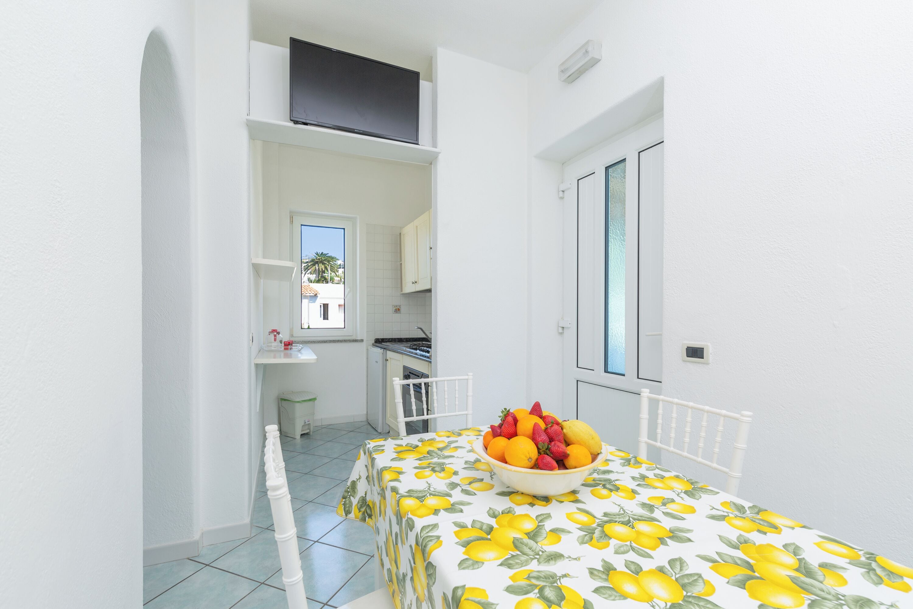 Superior appartement, uitzicht op zee | Dineren