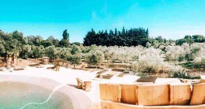 Domaine FINCA LESSYA & SPA, Elegant lodge with pool view