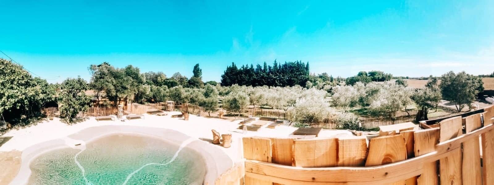 Piscine chauffée