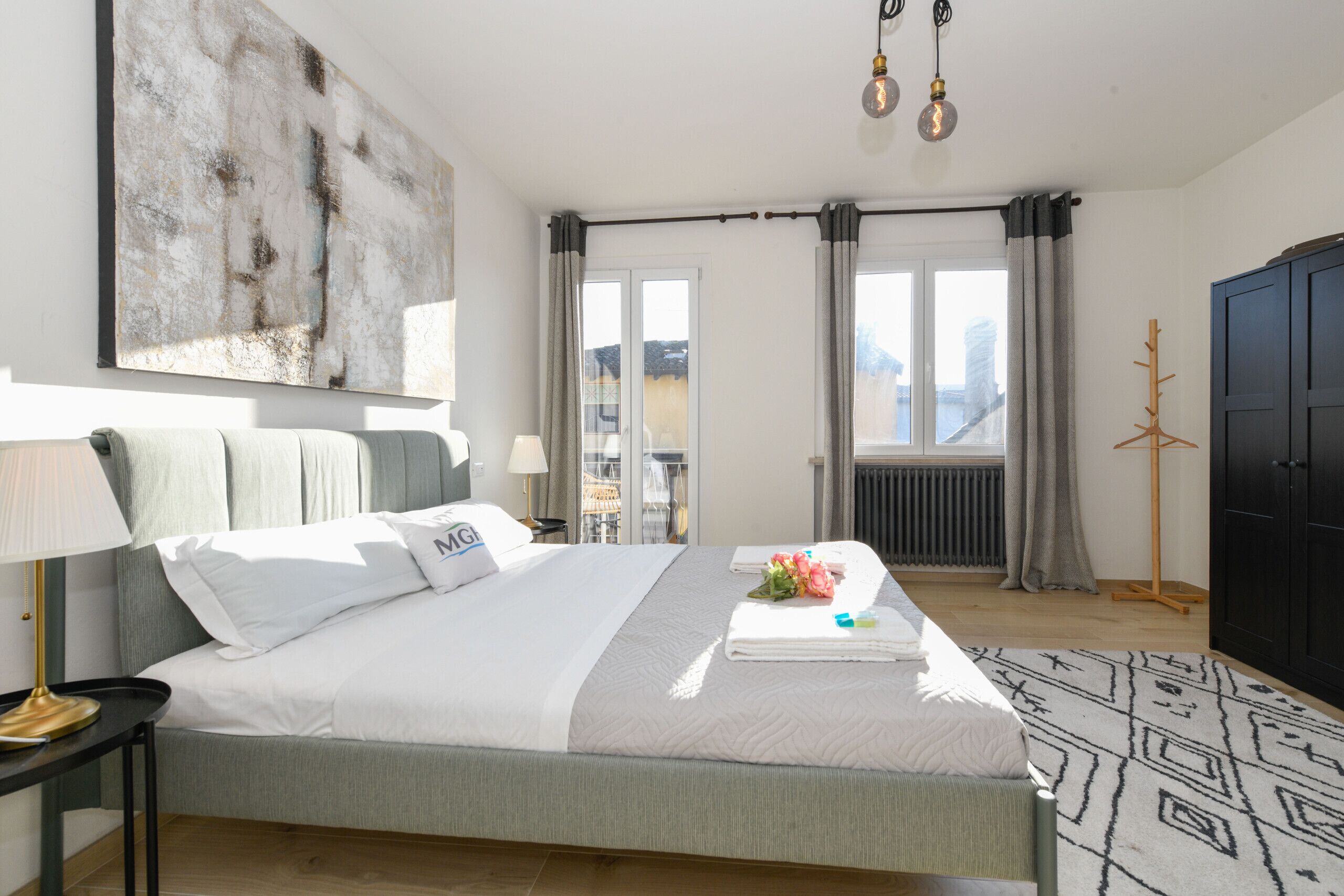 2 Schlafzimmer, Bügeleisen/Bügelbrett, kostenloses WLAN, Bettwäsche