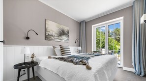 1 bedroom, free WiFi, bed sheets - The View C05 Sonnengruß - Balcony, garden furniture, shared. Sauna, car park (Dagebüll)