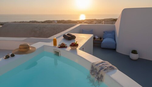 Afrodite Sea View Beauty with Rooftop Jacuzzi