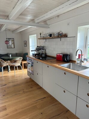 Kühlschrank, Ofen, Herdplatte, Geschirrspüler