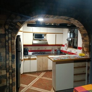 Villa, 4 Bedrooms, Smoking, Private Pool | Private kitchen - Tranquil Villa Retreat Near Medellin With Private Pool (Guarne)