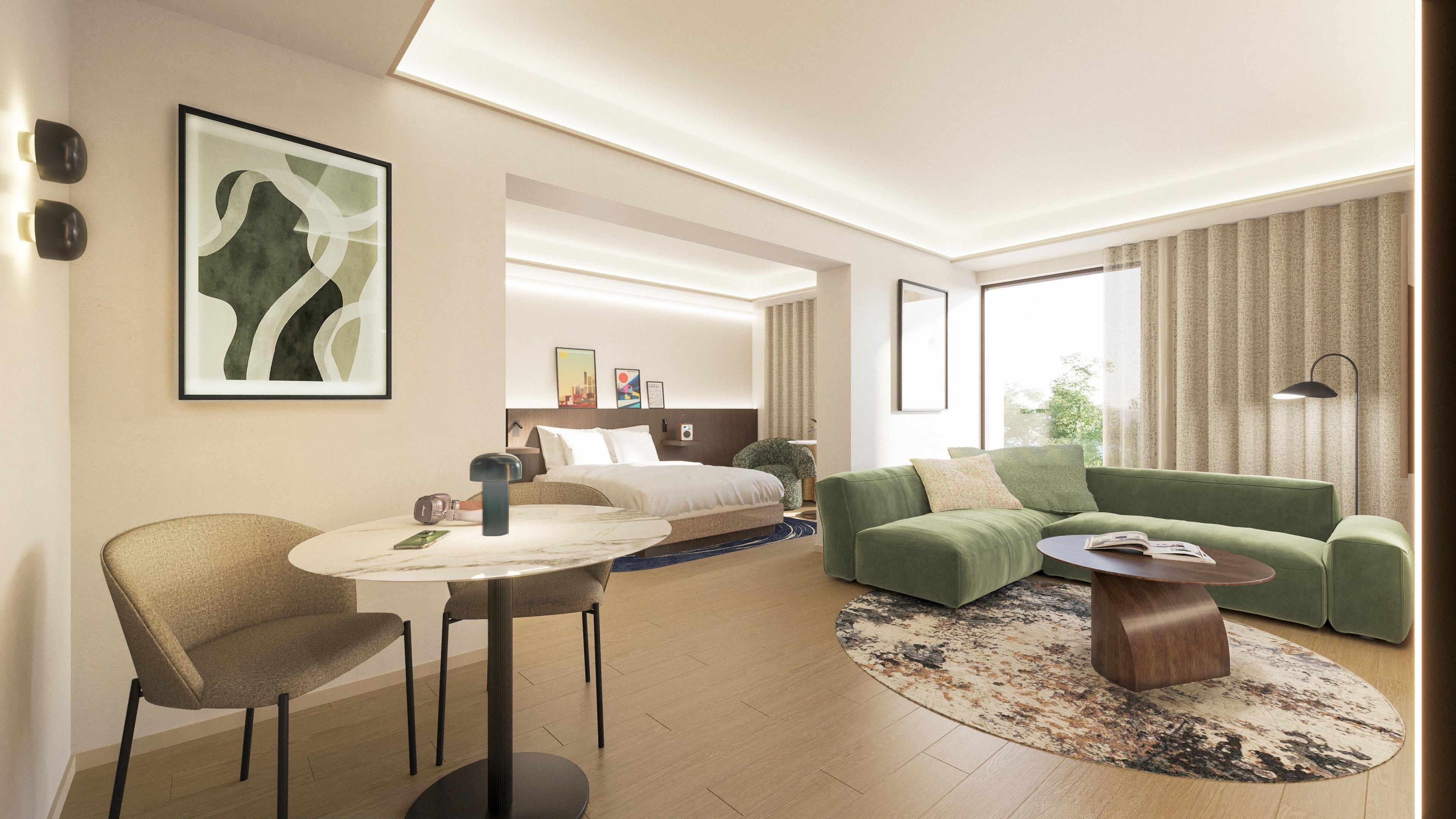 Minibar, in-room safe, laptop workspace, blackout drapes