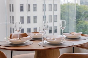 Deluxe apartman | Étkezési lehetőség