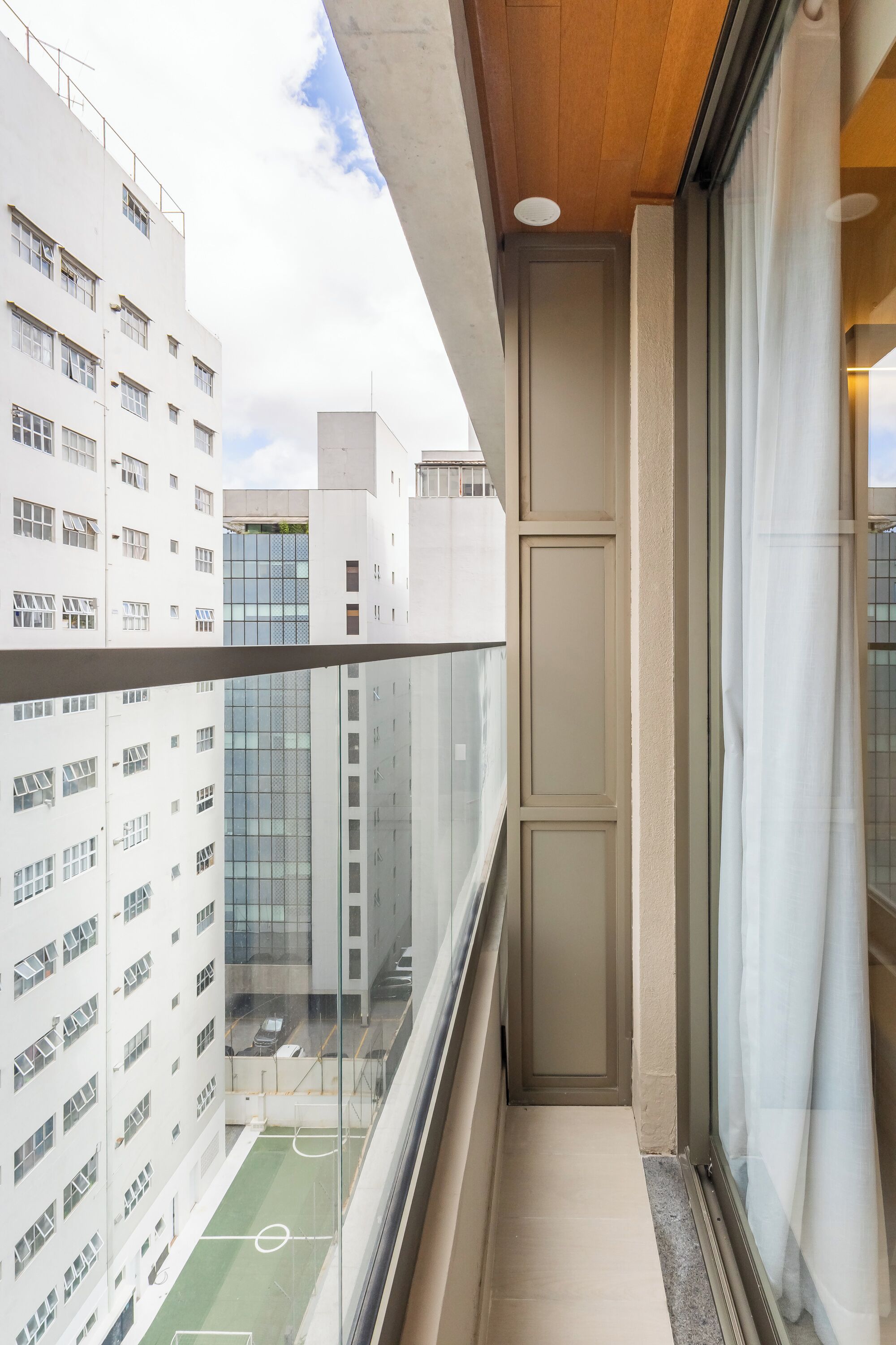 设计公寓, 1 张双人床, 露台 | 开放式门廊