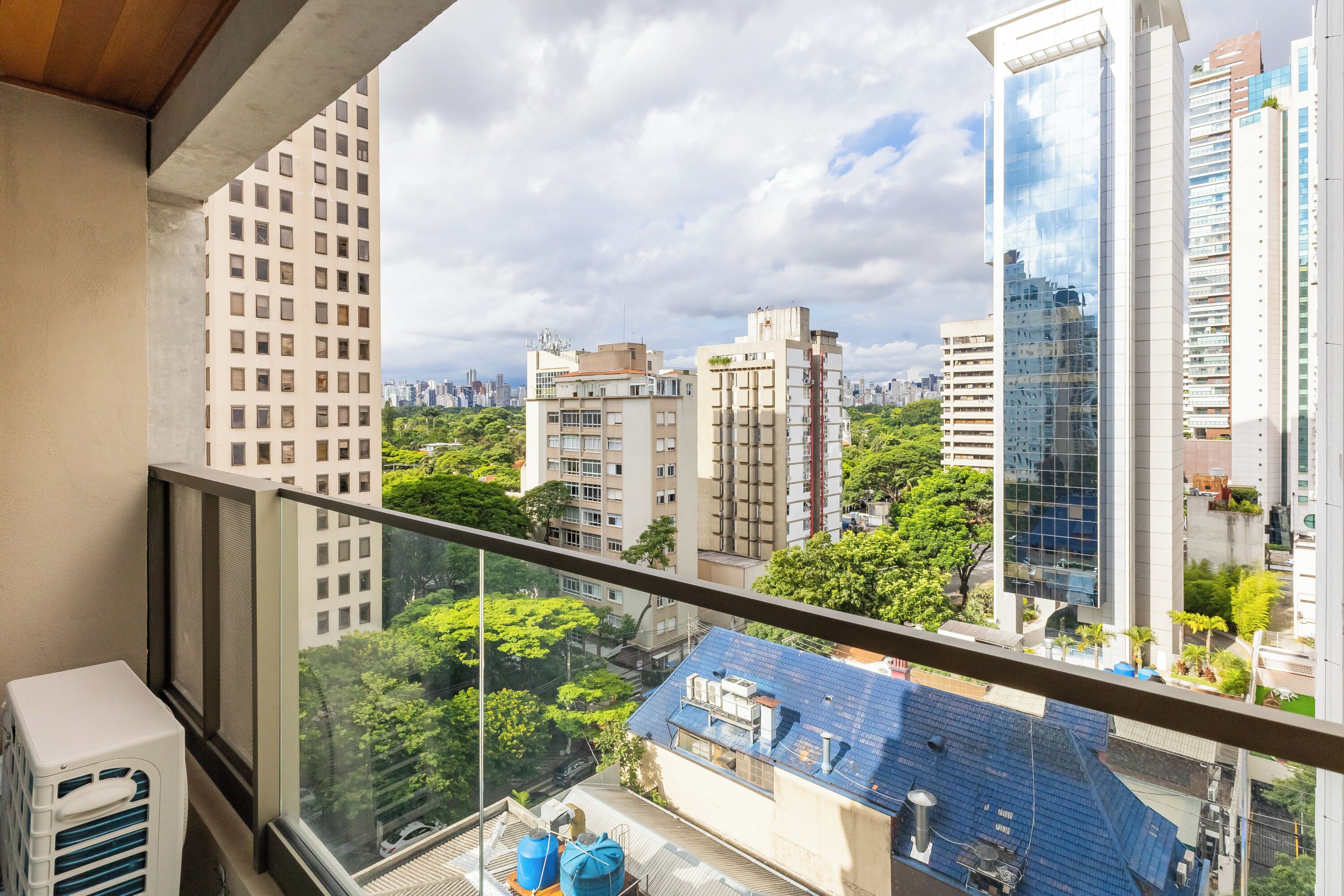 设计公寓, 1 张双人床, 露台 | 开放式门廊