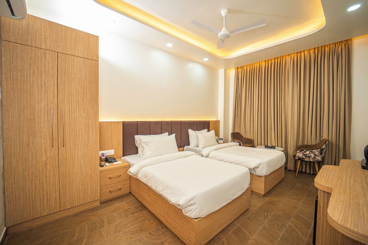 Deluxe-Zweibettzimmer, Stadtblick