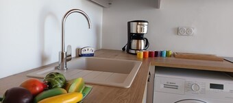 Helles 45m² Apartment in Notre-Dame-de-Monts - Haustiere erlaubt