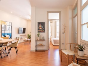1 bedroom, Internet - Bright apartment in the heart of Malaga, ideal for long stays (Málaga)