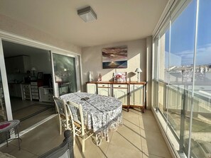 Dining - 2-room apartment with loggia and parking in Calvi (Calvi)