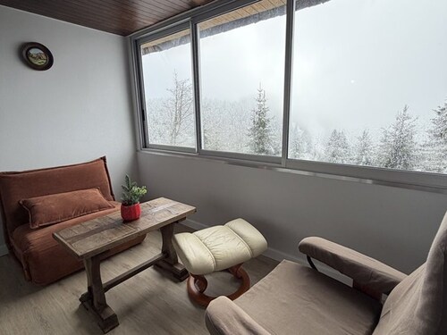 Beautiful Renovated T3 Apartment, 2 Bedrooms, Ski 200m Away