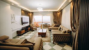 Living area - seaview hotel (Alexandria)
