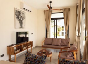 Deluxe Apartment | Living area - Mystique Residence and Resort (Bwejuu)
